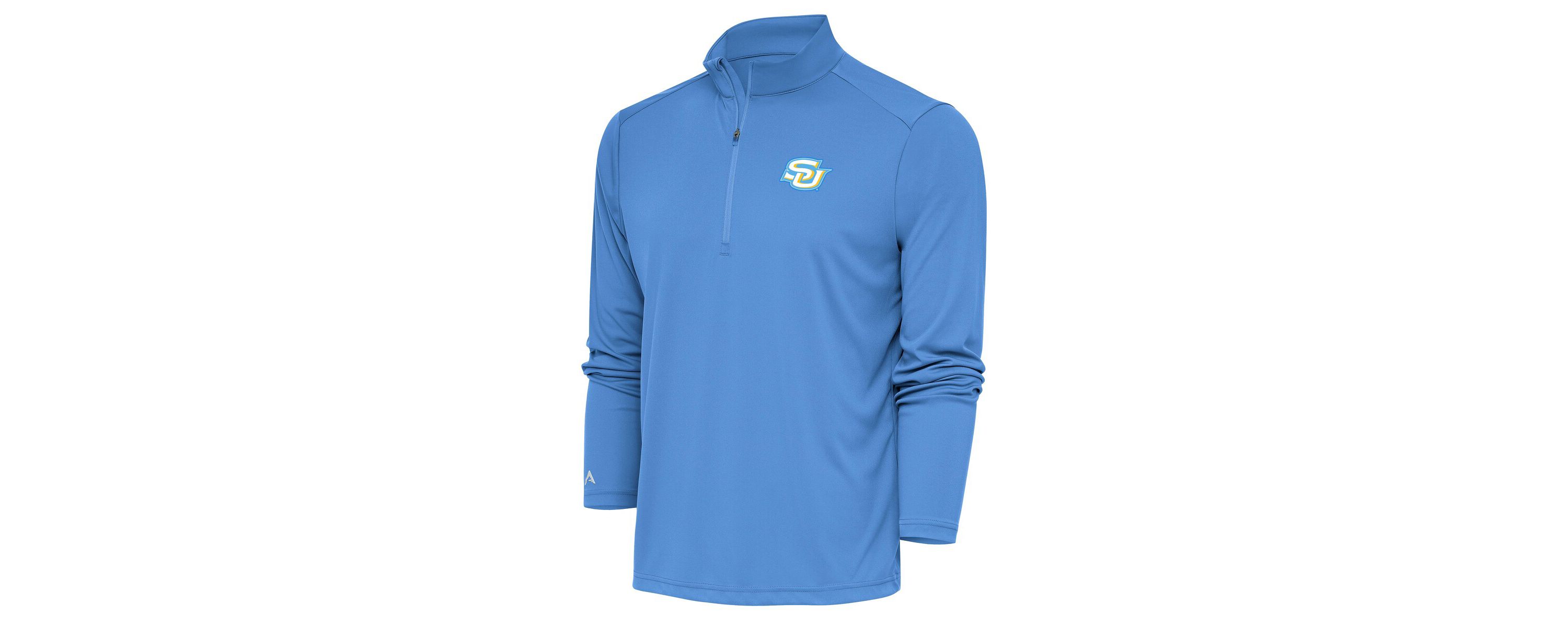 NCAA Light Southern University Jaguars Tribute Quarter-Zip Pullover Top