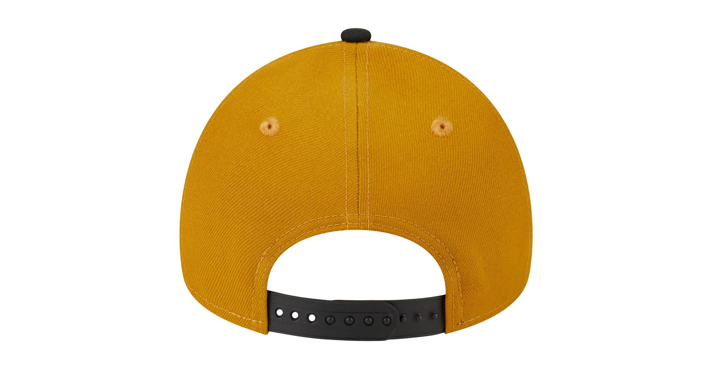 MLB Gold/Black Chicago Cubs Rustic A-Frame 9FORTY Adjustable Hat