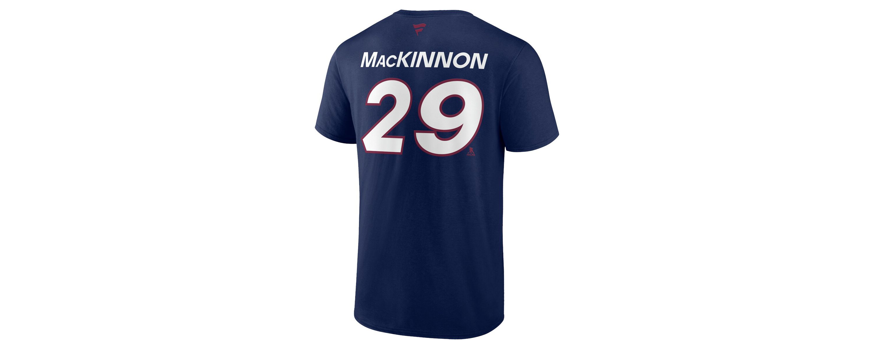 NHL Fanatics Nathan MacKinnon Colorado Avalanche Authentic Pro Prime Name & Number T-Shirt