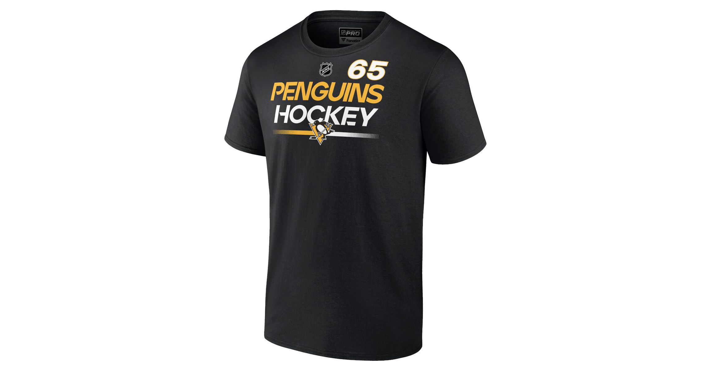 NHL Fanatics Erik Karlsson Pittsburgh Penguins Authentic Pro Prime Name & Number T-Shirt