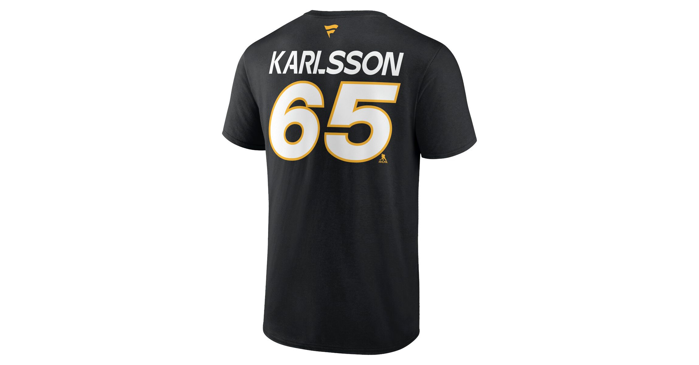NHL Fanatics Erik Karlsson Pittsburgh Penguins Authentic Pro Prime Name & Number T-Shirt