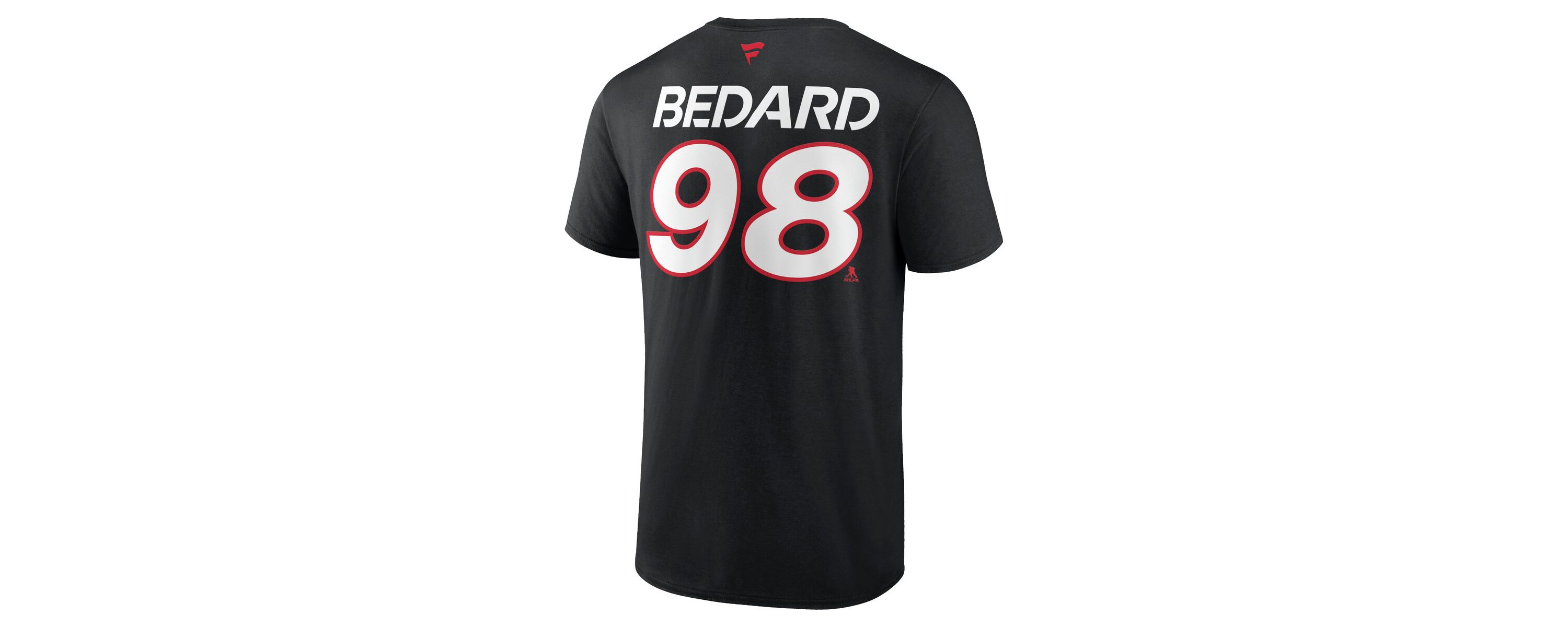 NHL Fanatics Connor Bedard Chicago Blackhawks Authentic Pro Prime Name & Number T-Shirt