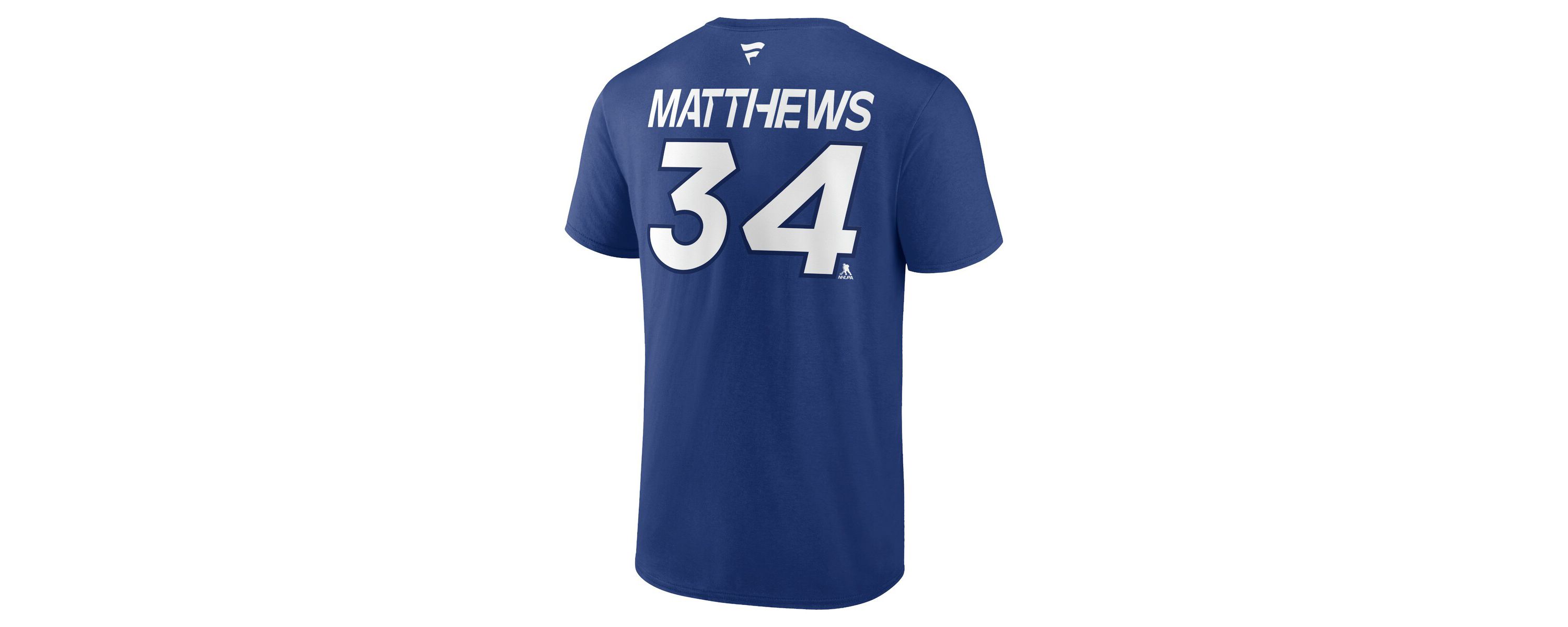NHL Fanatics Auston Matthews Toronto Maple Leafs Authentic Pro Prime Name & Number T-Shirt