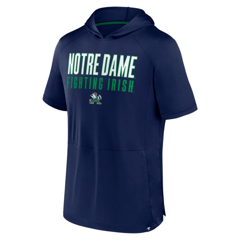 NCAA Fanatics Notre Dame Fighting Irish Core Read Hoodie T-Shirt