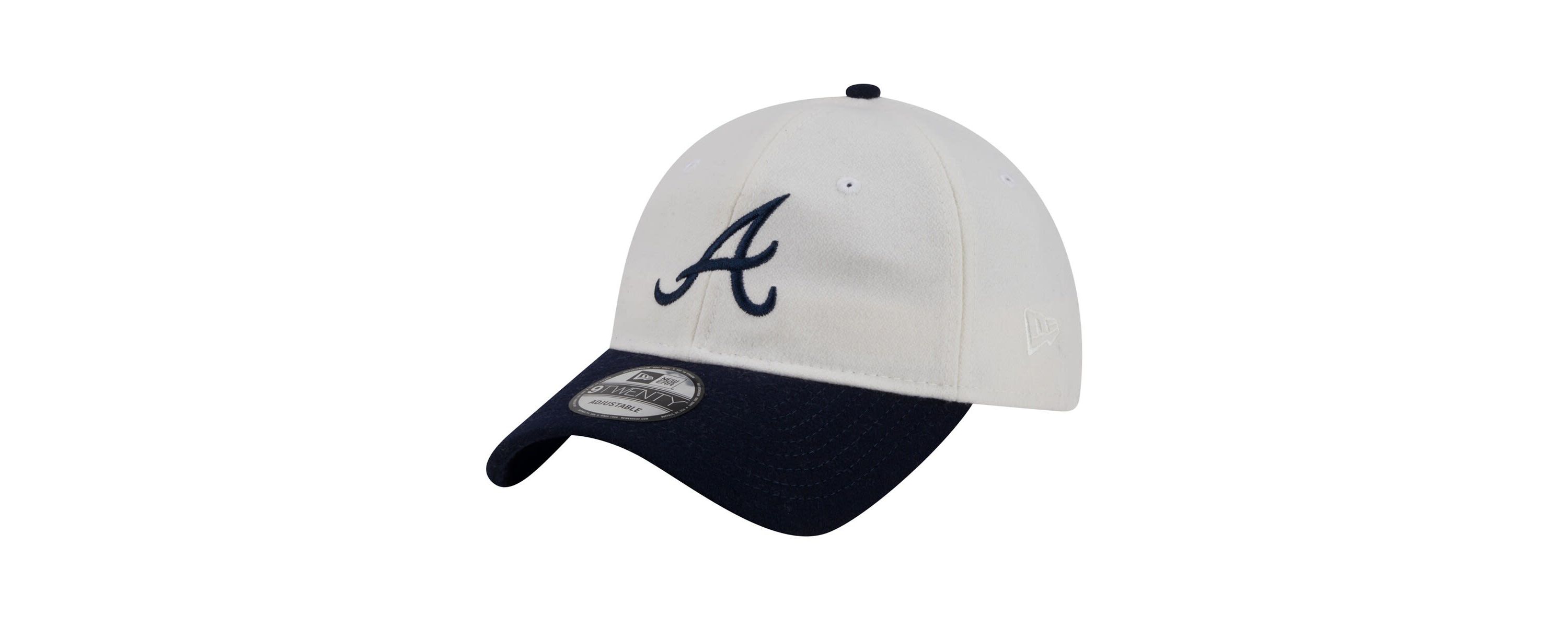 MLB Atlanta Braves Leather Strap 9TWENTY Adjustable Hat