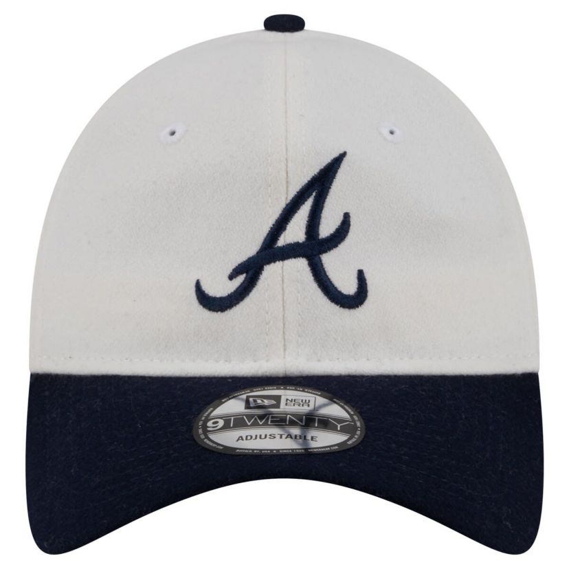 MLB Atlanta Braves Leather Strap 9TWENTY Adjustable Hat
