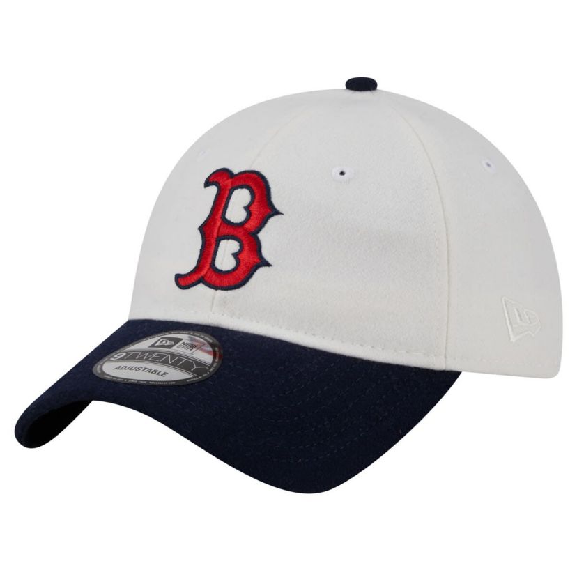 Boston Red Sox MLB Boston Sox Leather Strap 9TWENTY Adjustable Hat