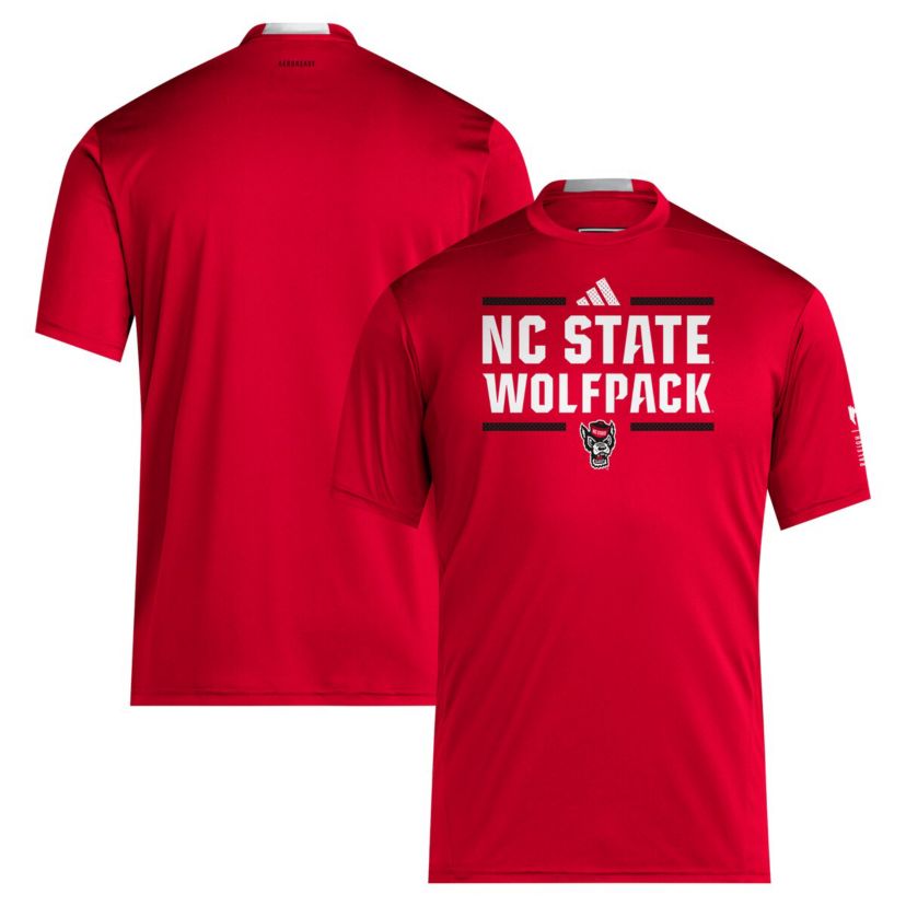 NCAA NC State Wolfpack 2024 Sideline AEROREADY T-Shirt