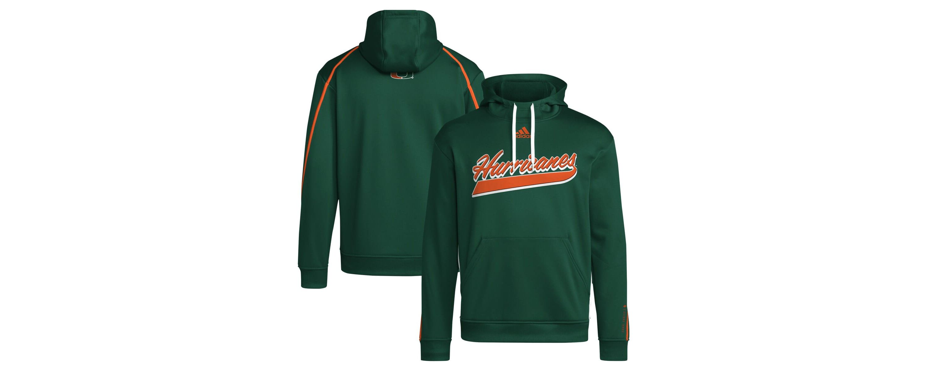 Miami (FL) Hurricanes NCAA Miami Hurricanes 2024 Sideline Travel Pullover Hoodie