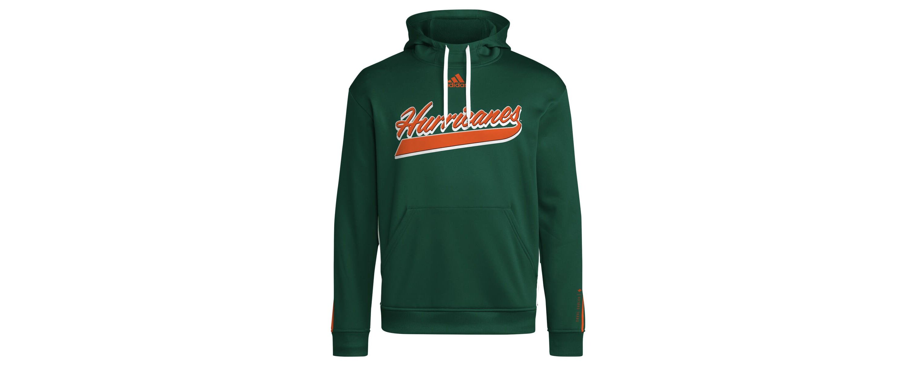 Miami (FL) Hurricanes NCAA Miami Hurricanes 2024 Sideline Travel Pullover Hoodie