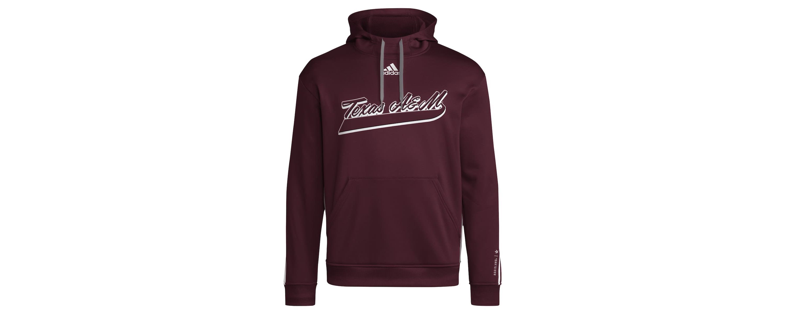 NCAA Texas A&M Aggies 2024 Sideline Travel Pullover Hoodie