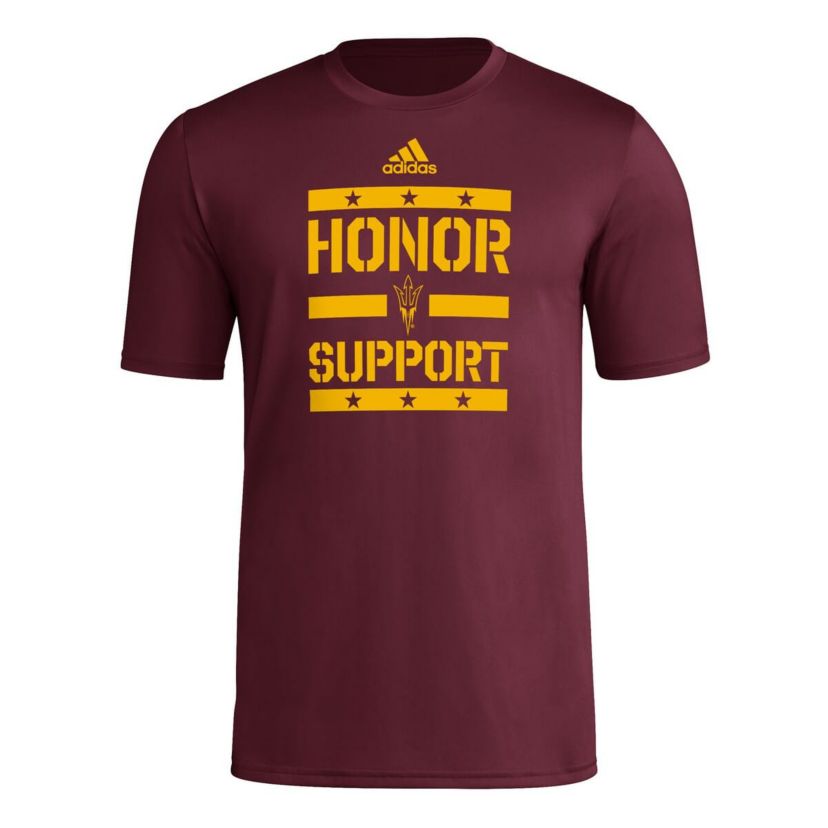 NCAA Arizona State Sun Devils Honor & Support Pre-Game T-Shirt