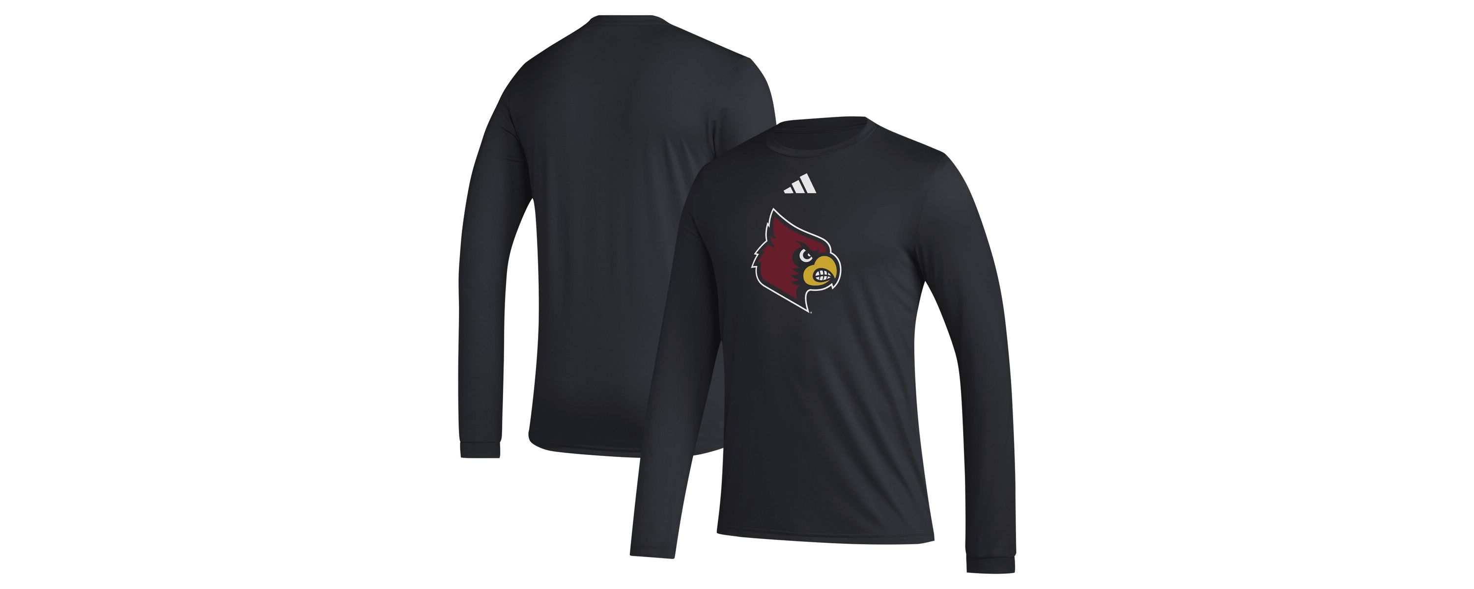 NCAA Louisville Cardinals Primary Locker Logo Pre-Game Long Sleeve T-Shirt
