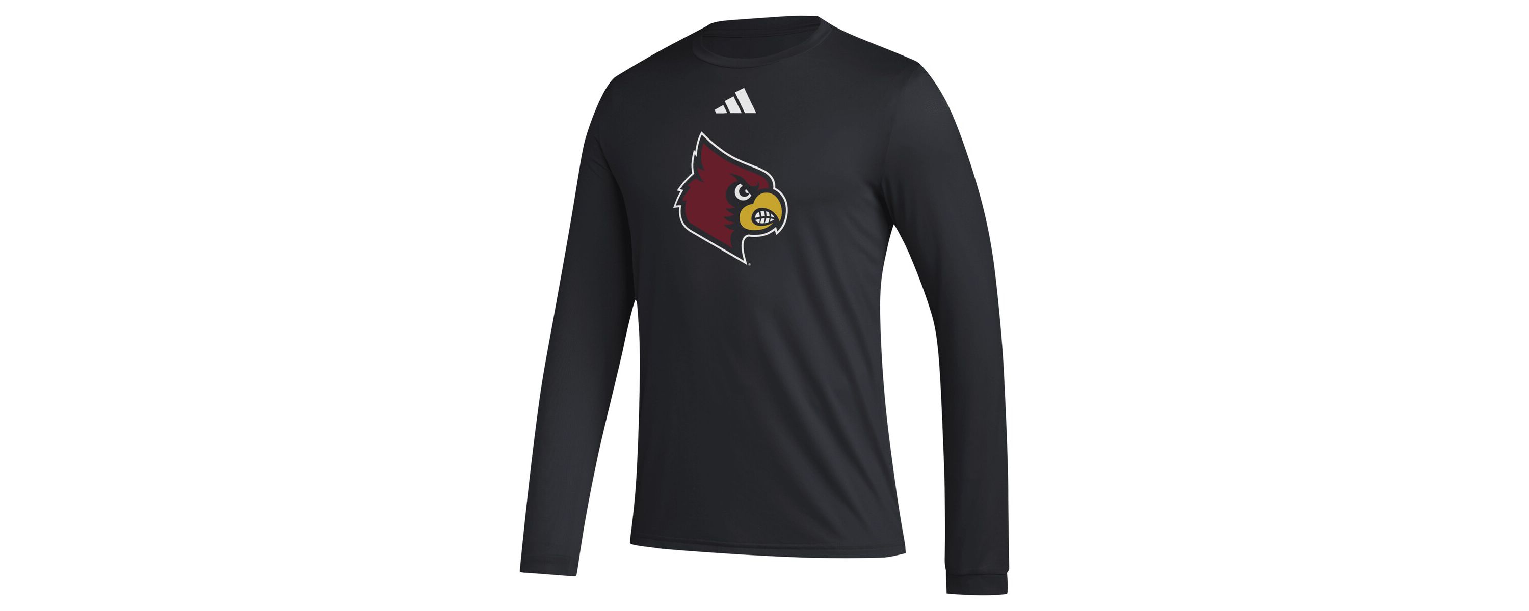 NCAA Louisville Cardinals Primary Locker Logo Pre-Game Long Sleeve T-Shirt