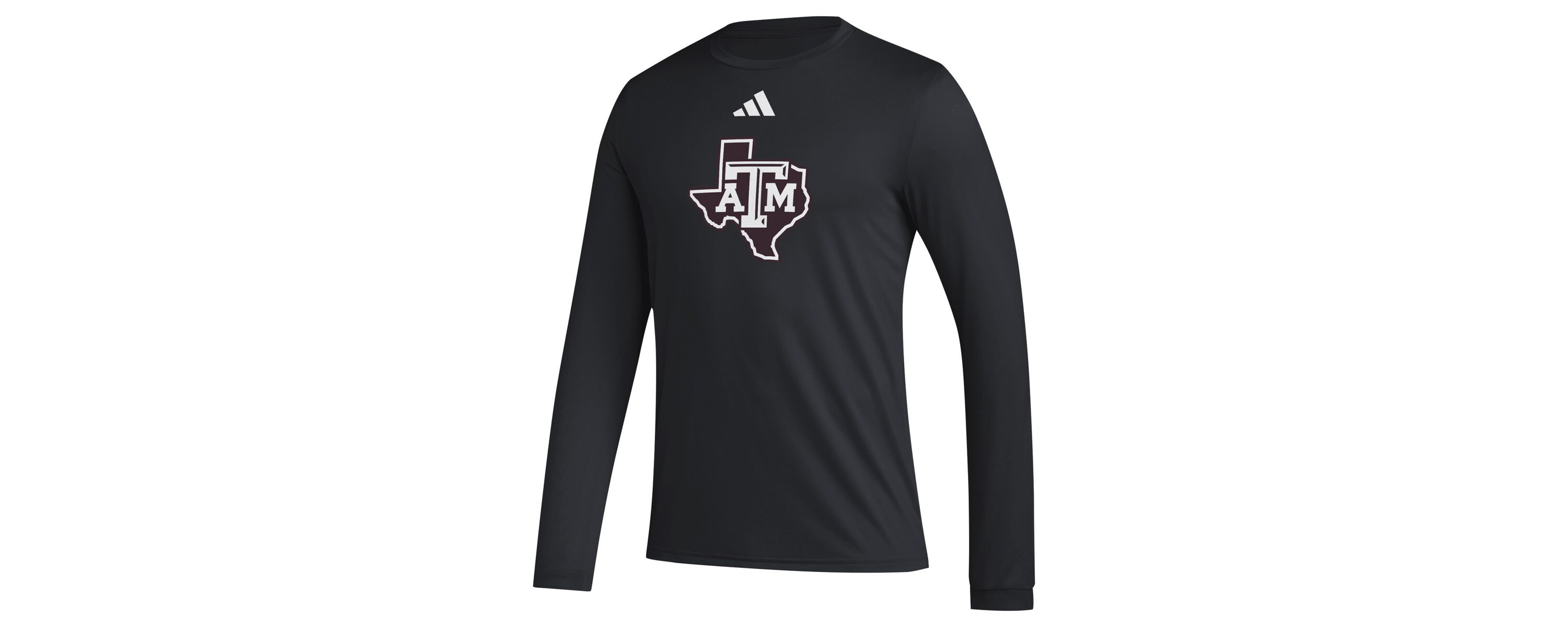 NCAA Texas A&M Aggies Primary Locker Logo Pre-Game Long Sleeve T-Shirt