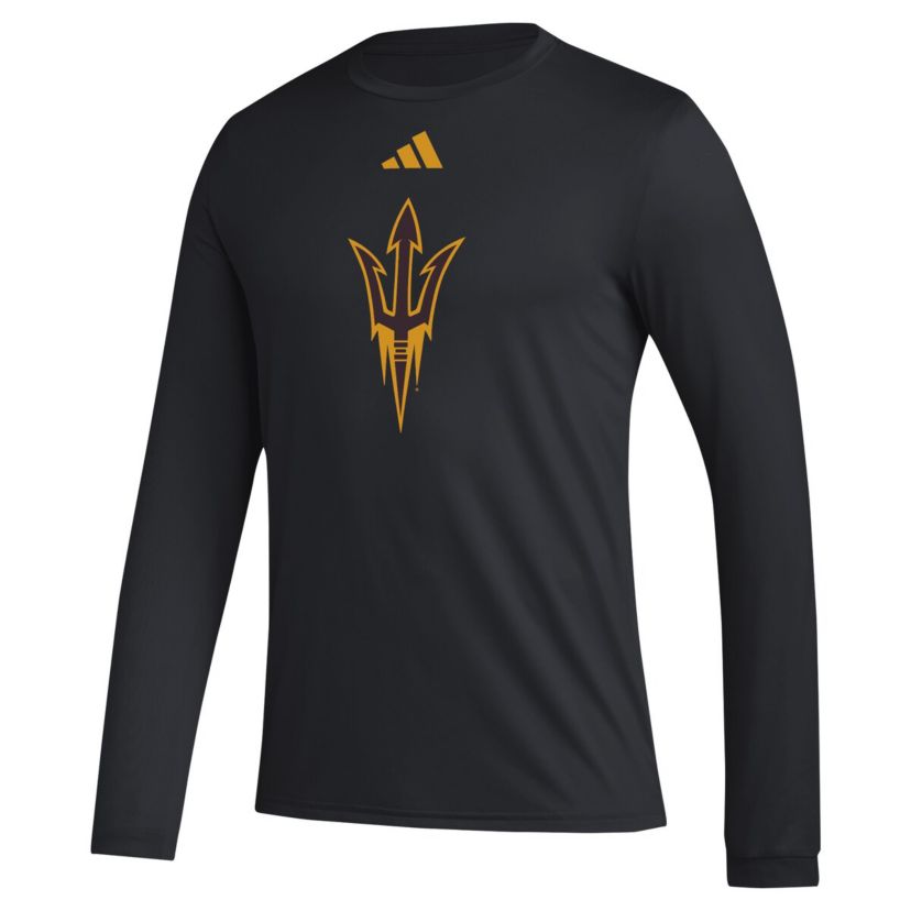 NCAA Arizona State Sun Devils Primary Locker Logo Pre-Game Long Sleeve T-Shirt
