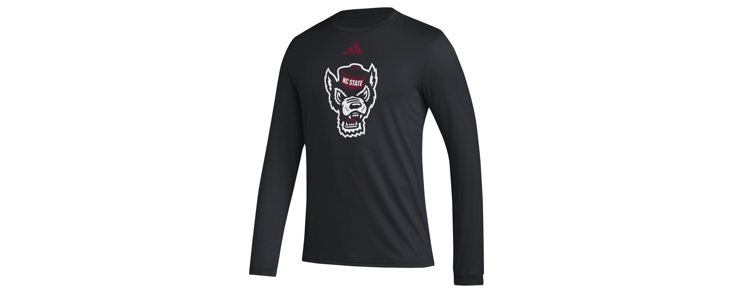 NCAA NC State Wolfpack Primary Locker Logo Pre-Game Long Sleeve T-Shirt