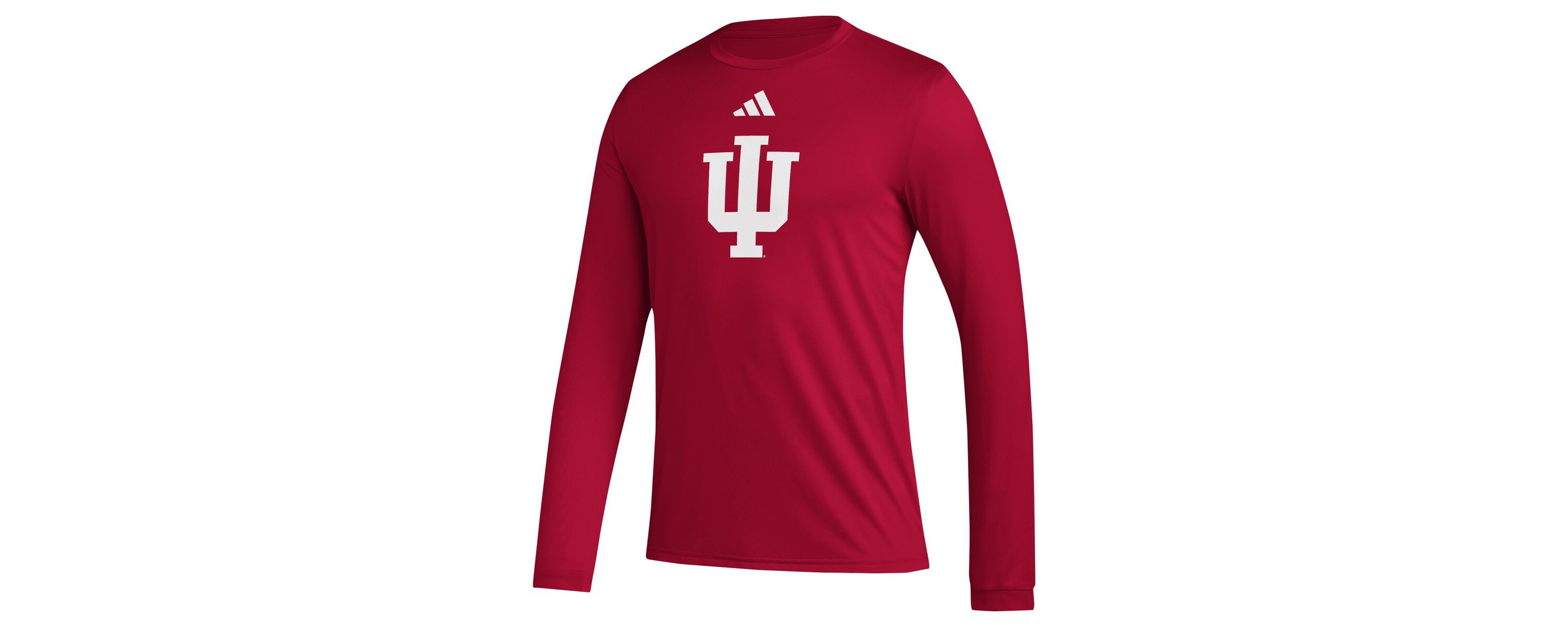 NCAA Indiana Hoosiers Primary Locker Logo Pre-Game Long Sleeve T-Shirt