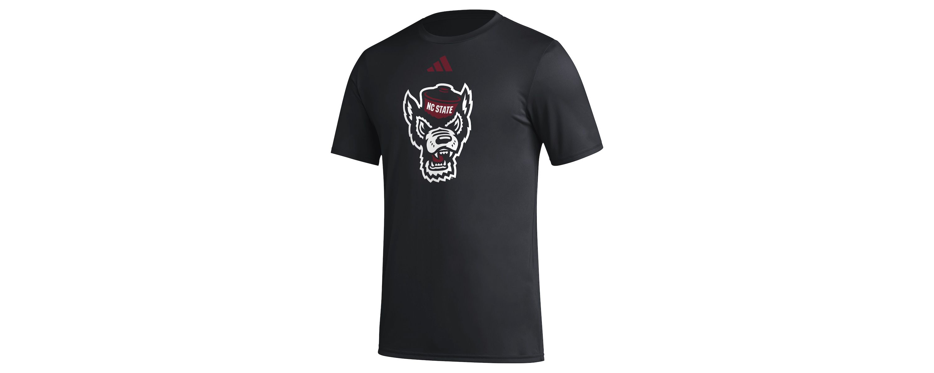 NCAA NC State Wolfpack Primary Locker Logo Pre-Game AEROREADY T-Shirt