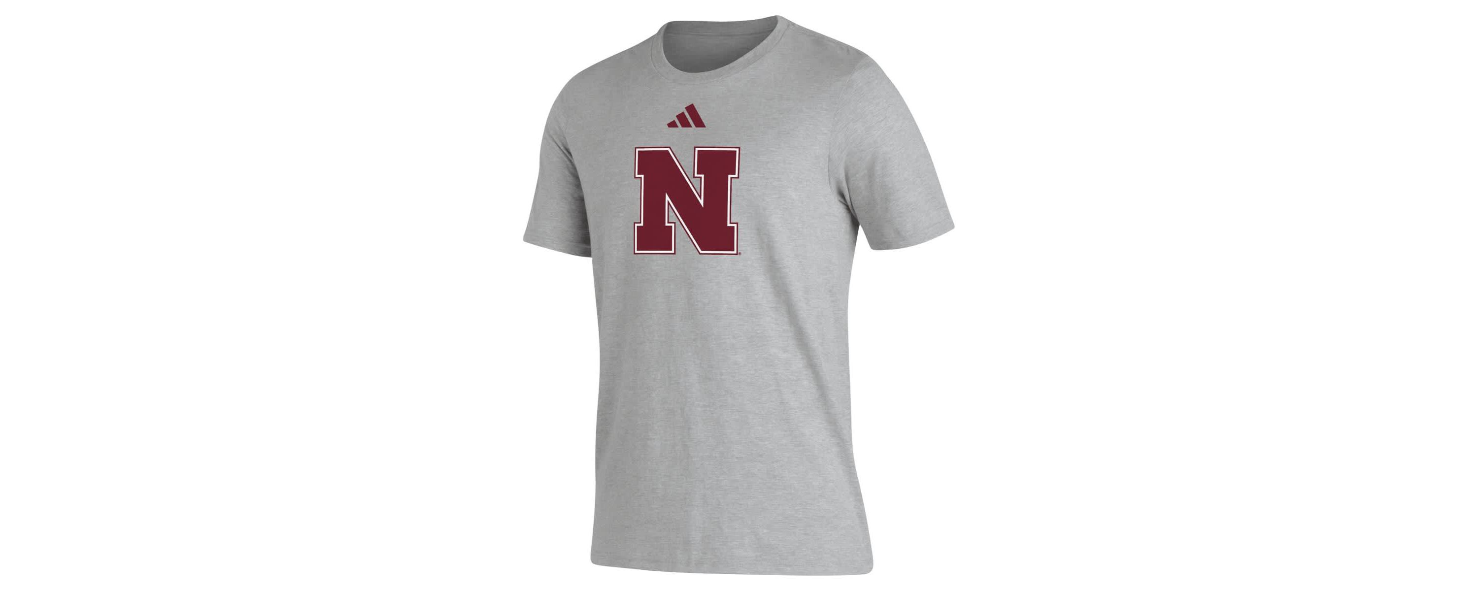 NCAA Nebraska Huskers Primary Locker Logo Pre-Game AEROREADY T-Shirt