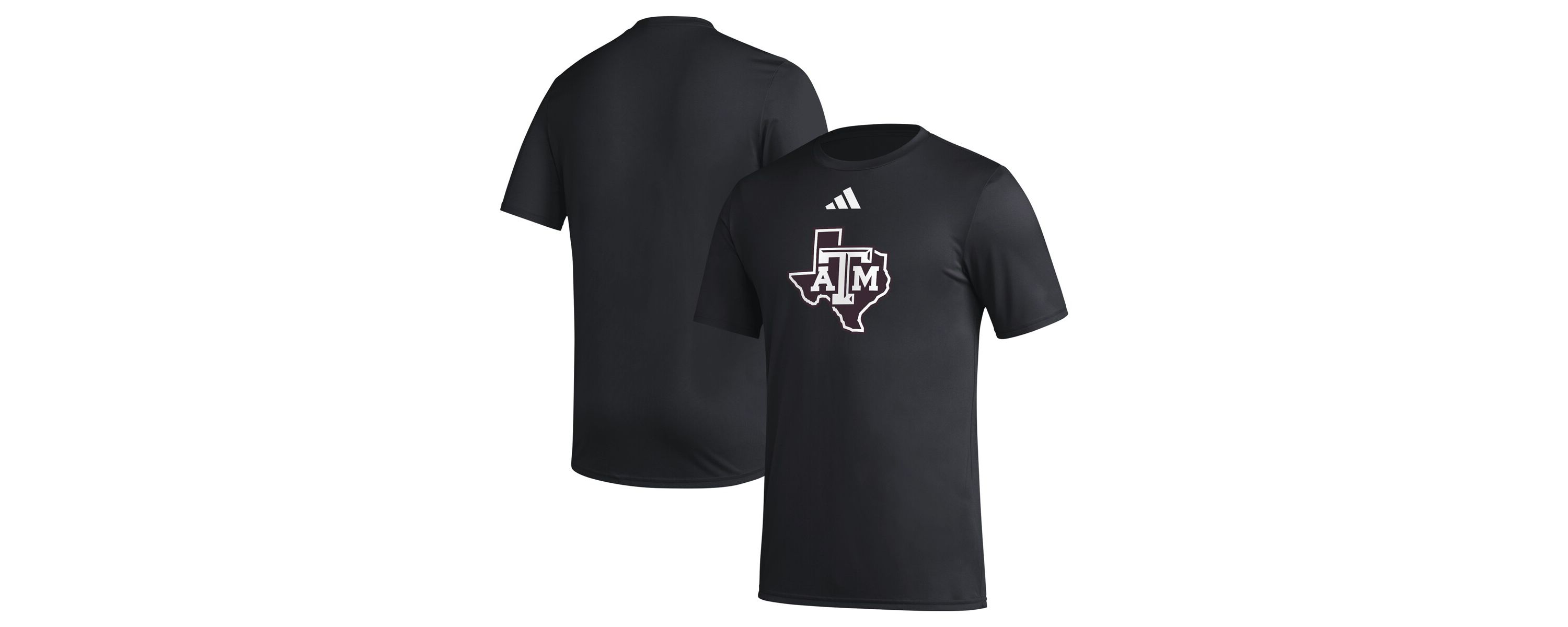 NCAA Texas A&M Aggies Primary Locker Logo Pre-Game AEROREADY T-Shirt