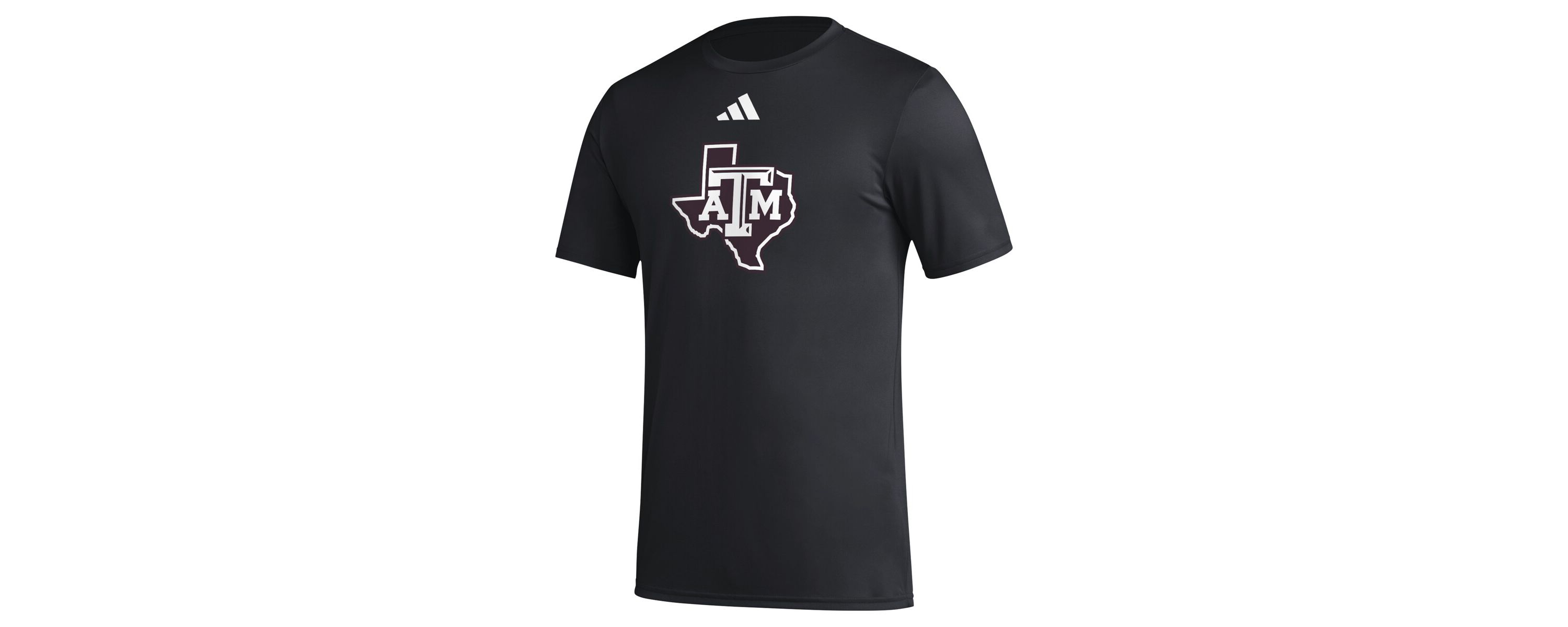 NCAA Texas A&M Aggies Primary Locker Logo Pre-Game AEROREADY T-Shirt