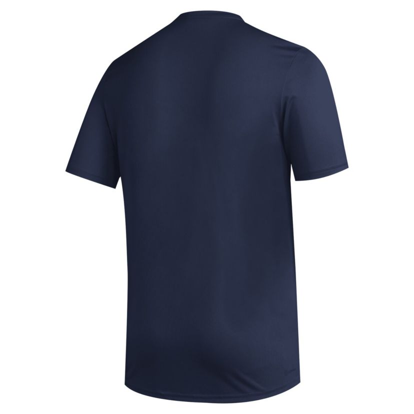 Georgia Tech Yellow Jackets NCAA Georgia Tech Jackets Primary Locker Logo Pre-Game AEROREADY T-Shirt