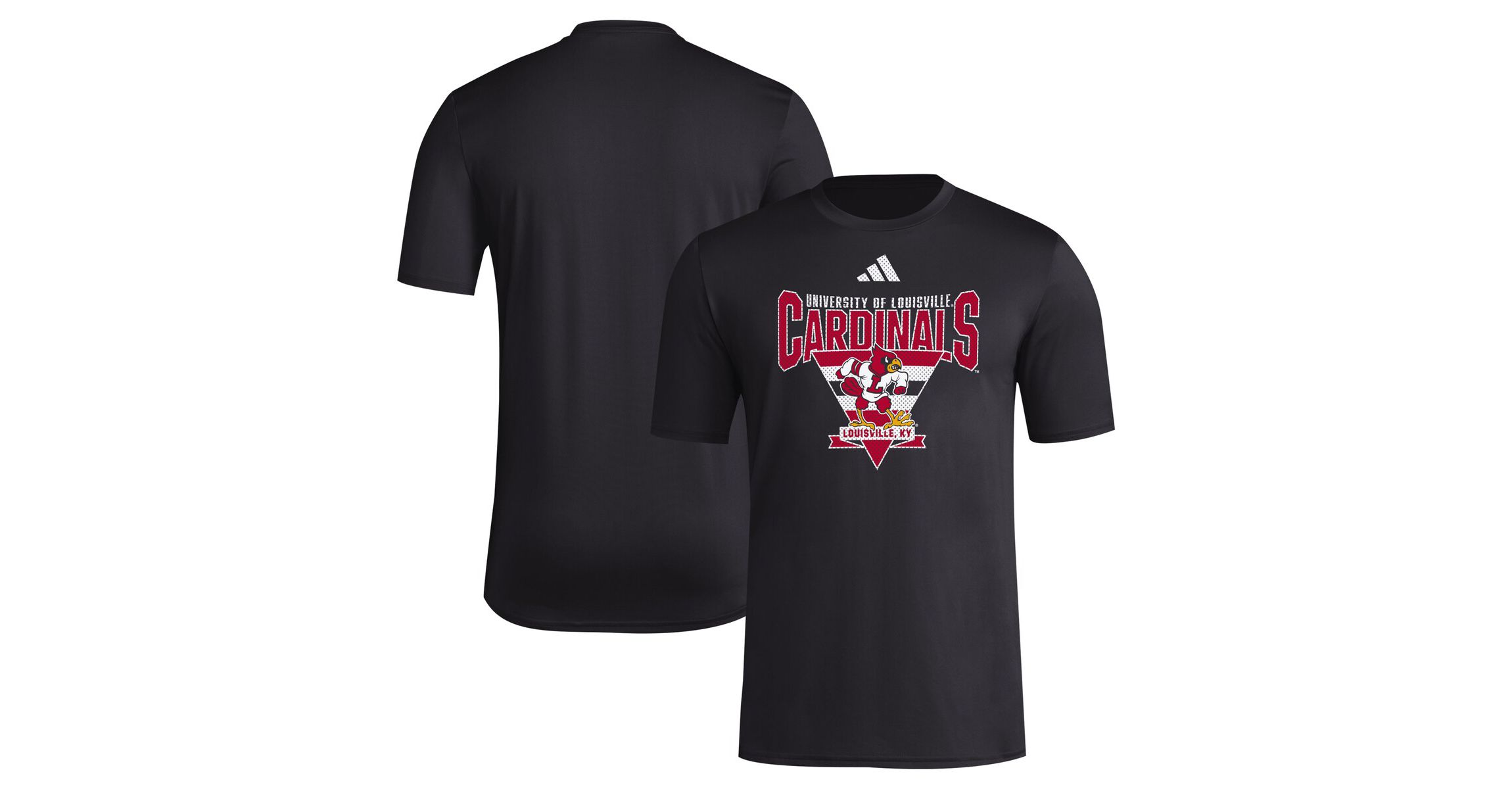 NCAA Louisville Cardinals 2024 Locker Trilateral Pre-Game T-Shirt