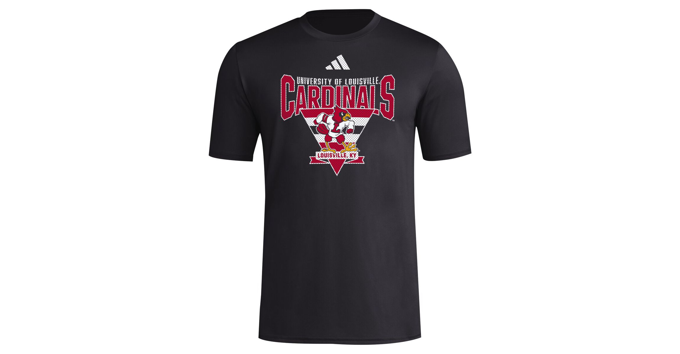 NCAA Louisville Cardinals 2024 Locker Trilateral Pre-Game T-Shirt