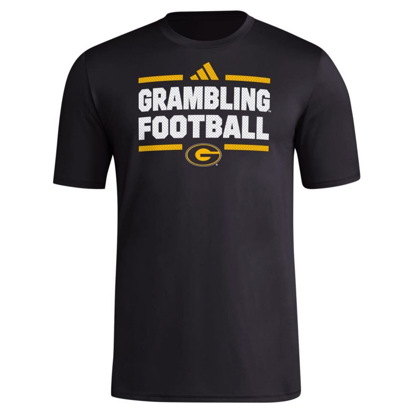Grambling State Tigers NCAA Grambling Tigers Locker Football Pre-Game AEROREADY T-Shirt