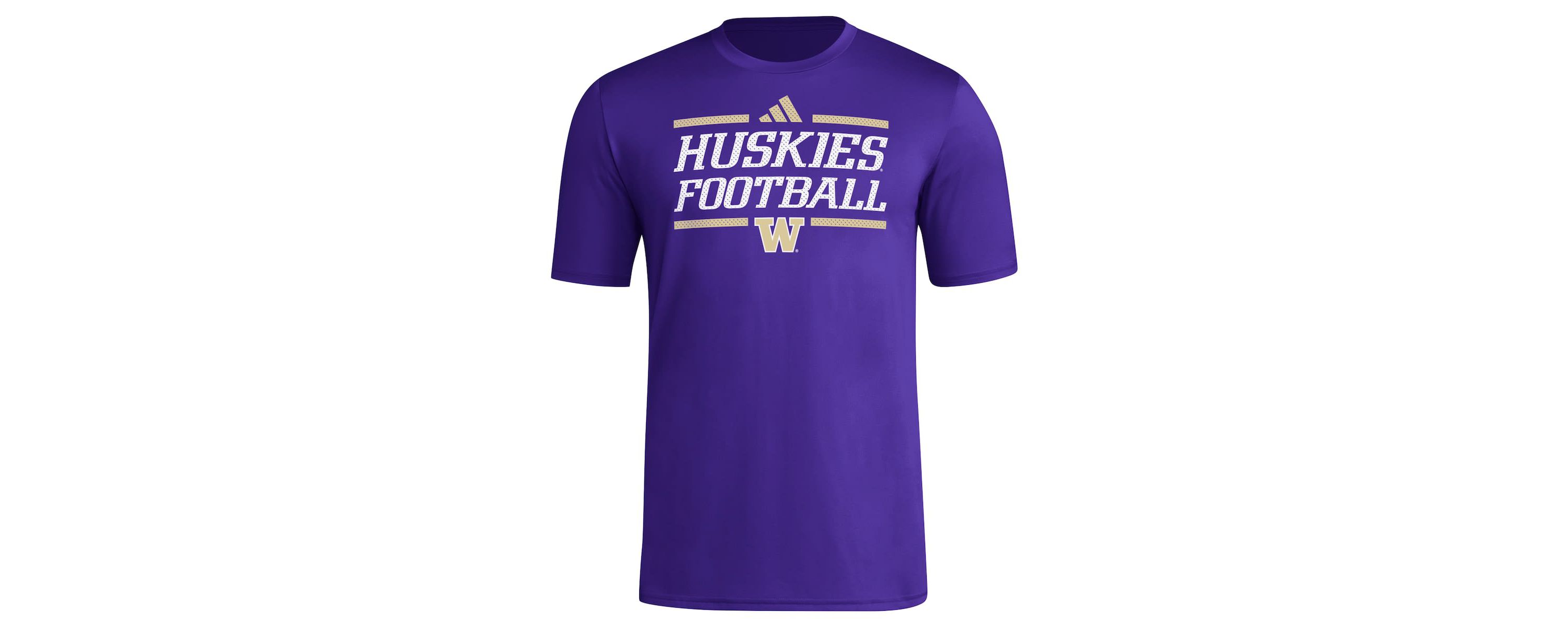 NCAA Washington Huskies Locker Football Pre-Game AEROREADY T-Shirt
