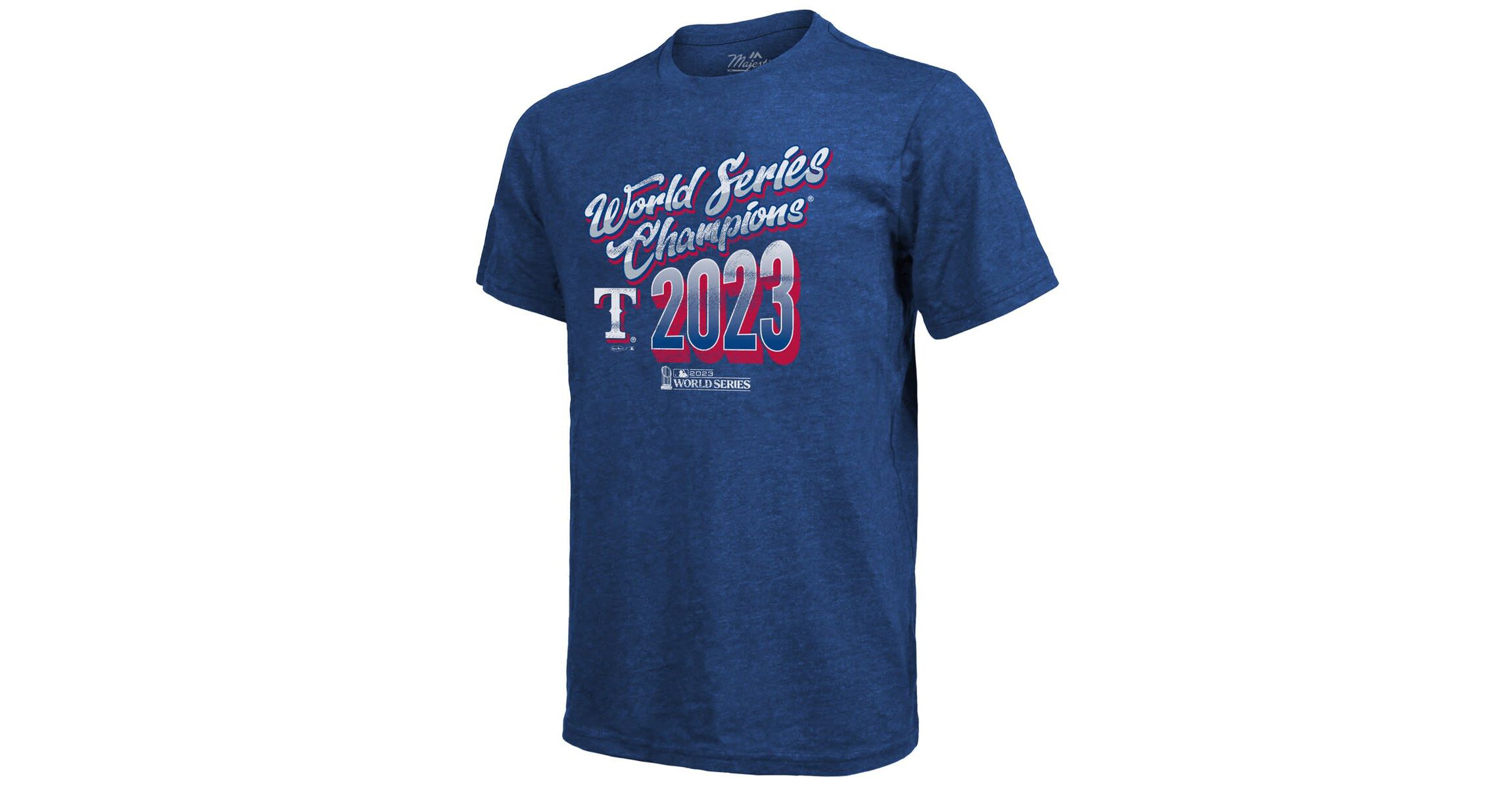 MLB Texas Rangers 2023 World Series s Life Of The Party Tri-Blend Roster T-Shirt