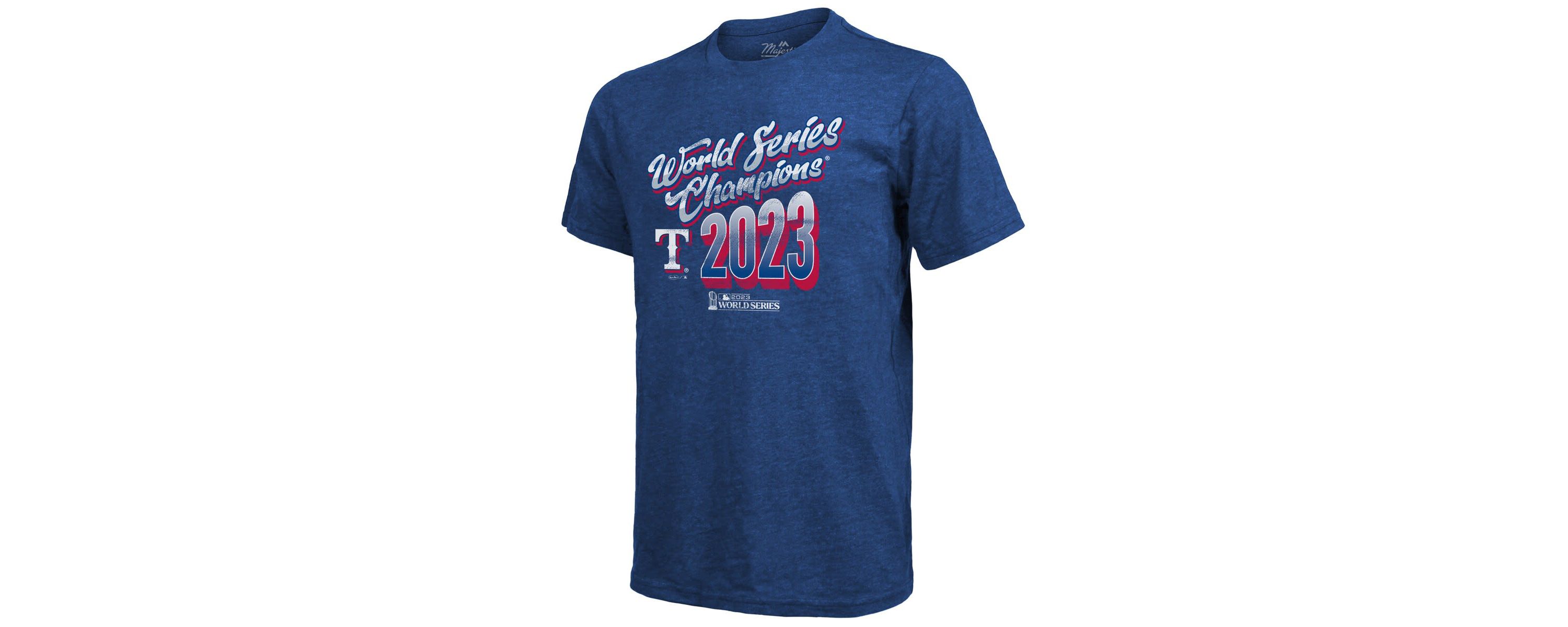 MLB Texas Rangers 2023 World Series s Life Of The Party Tri-Blend Roster T-Shirt