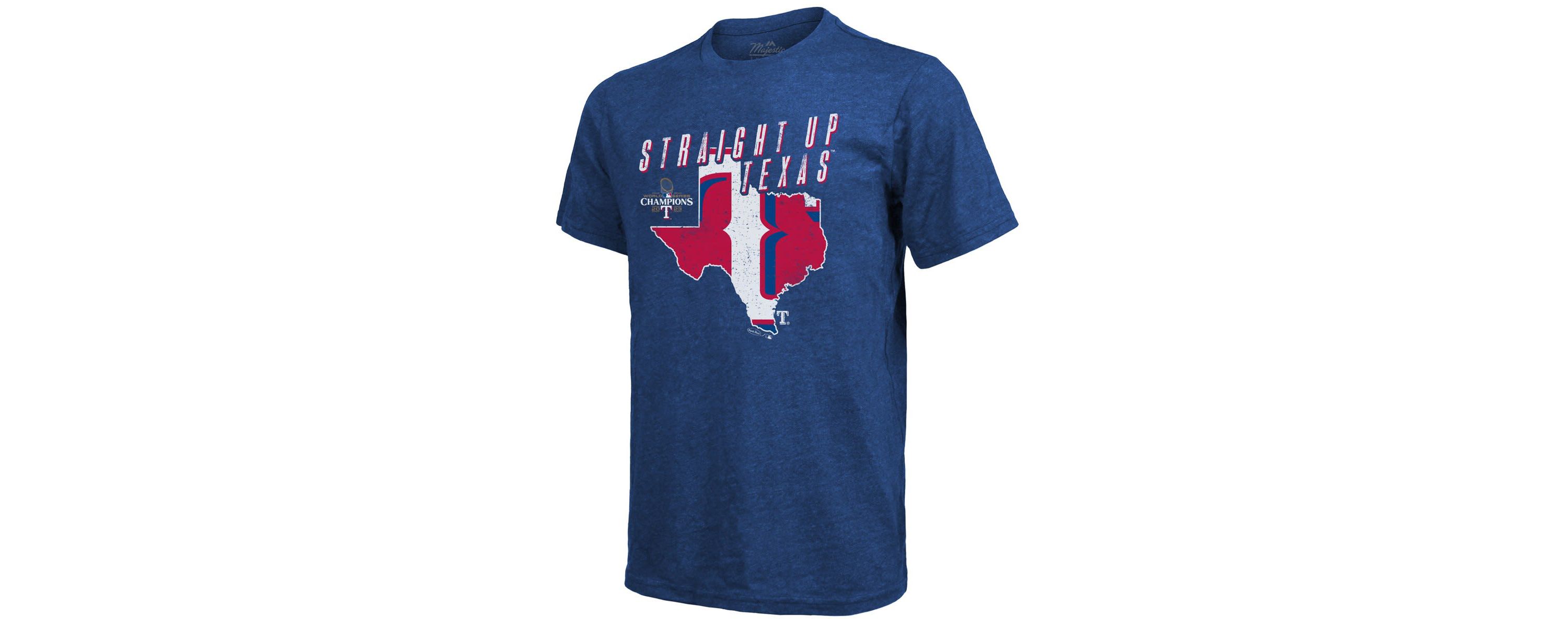 MLB Texas Rangers 2023 World Series s Local State of Mind Tri-Blend T-Shirt