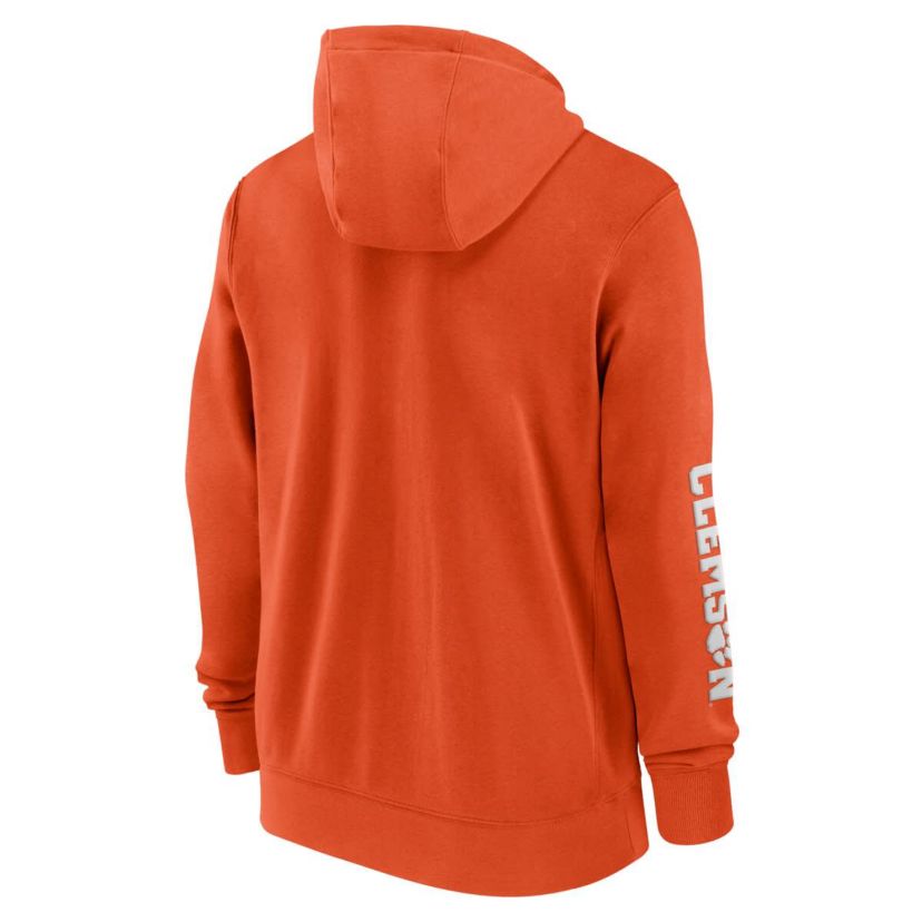 NCAA Nike Clemson Tigers 2024 Sideline Full-Zip Hoodie