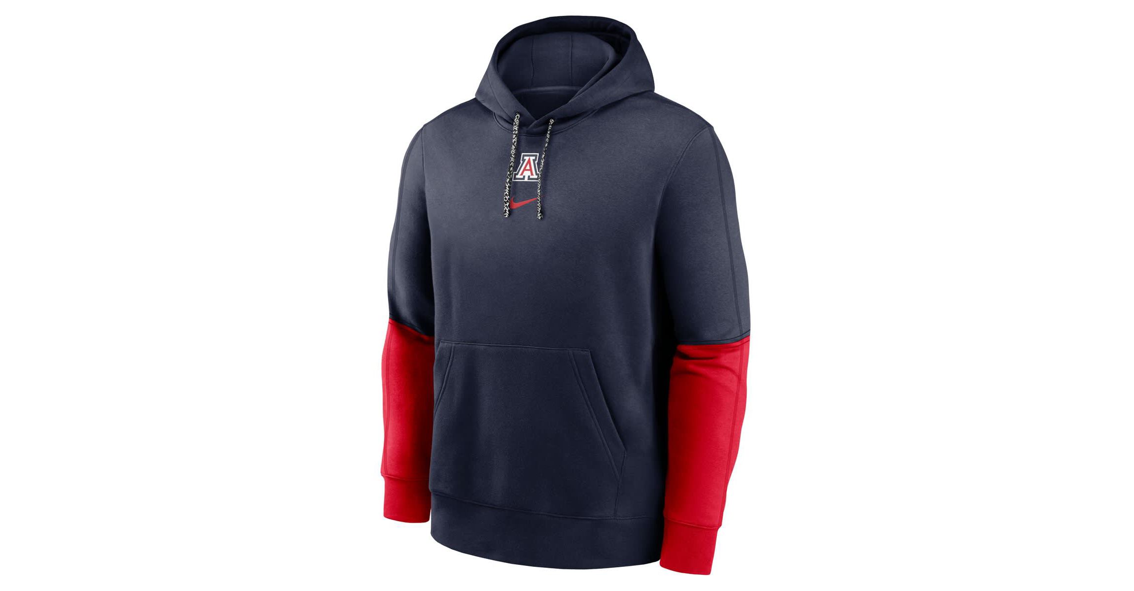 NCAA Nike Arizona Wildcats 2024 Sideline Club Pullover Hoodie