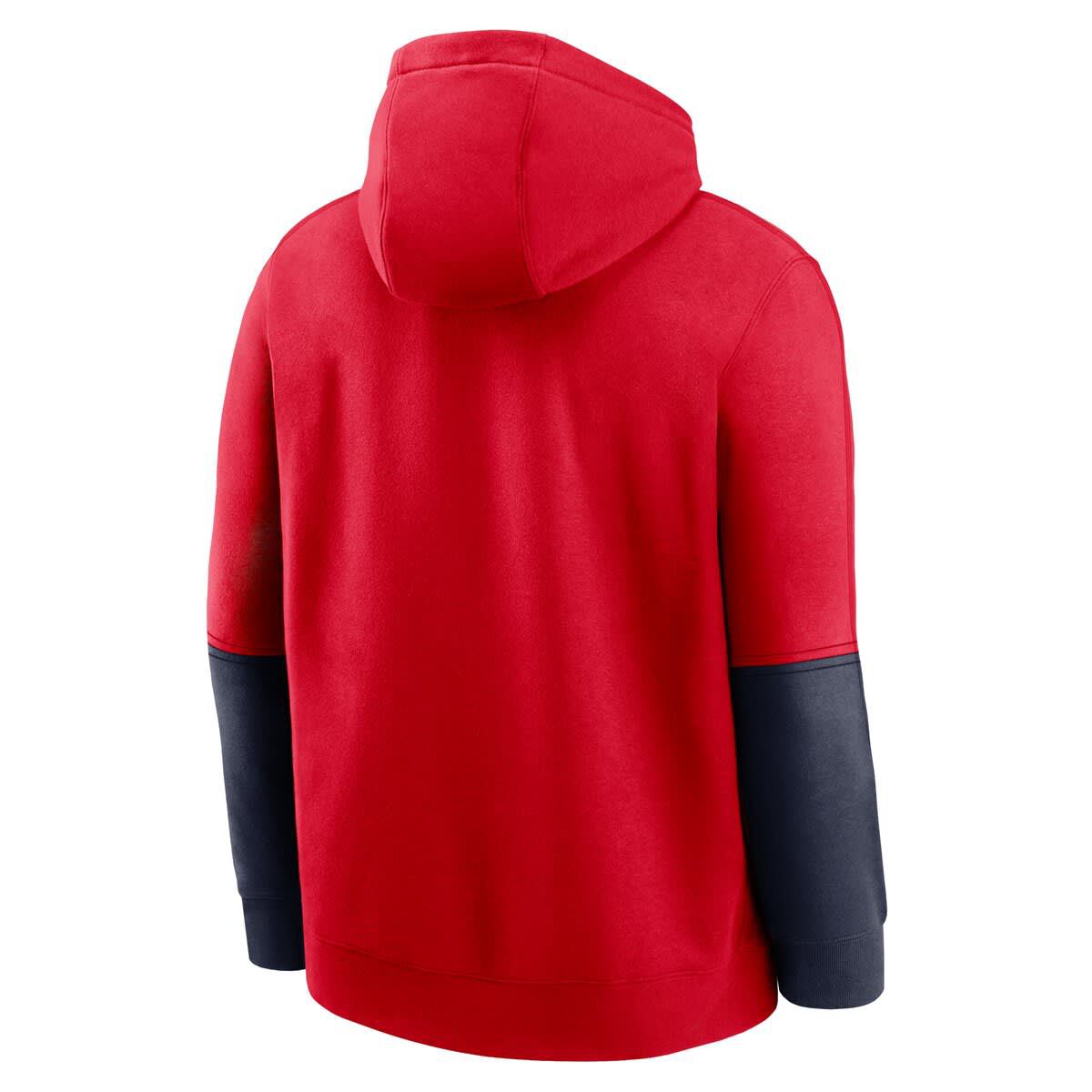 NCAA Nike Arizona Wildcats 2024 Sideline Club Pullover Hoodie