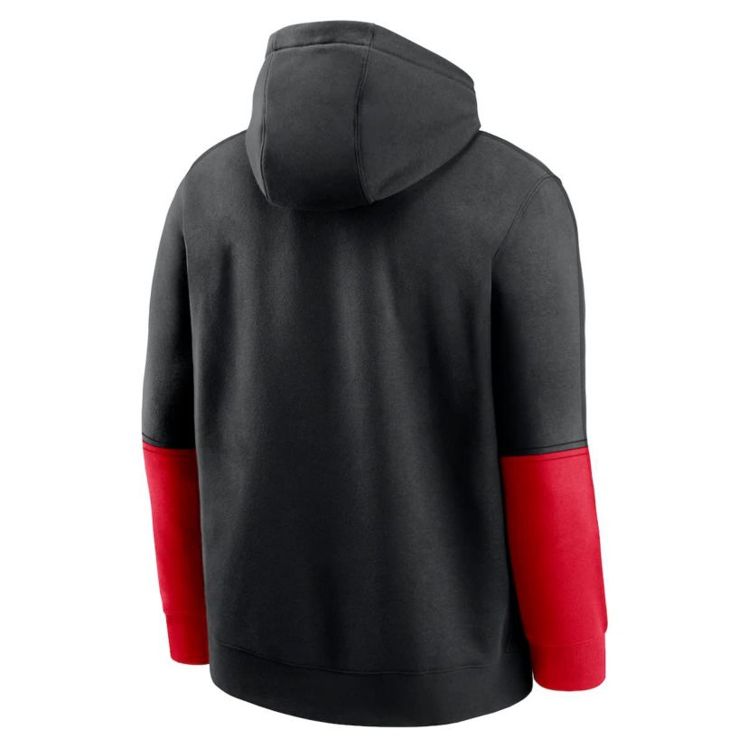 NCAA Nike Ohio State Buckeyes 2024 Sideline Club Pullover Hoodie