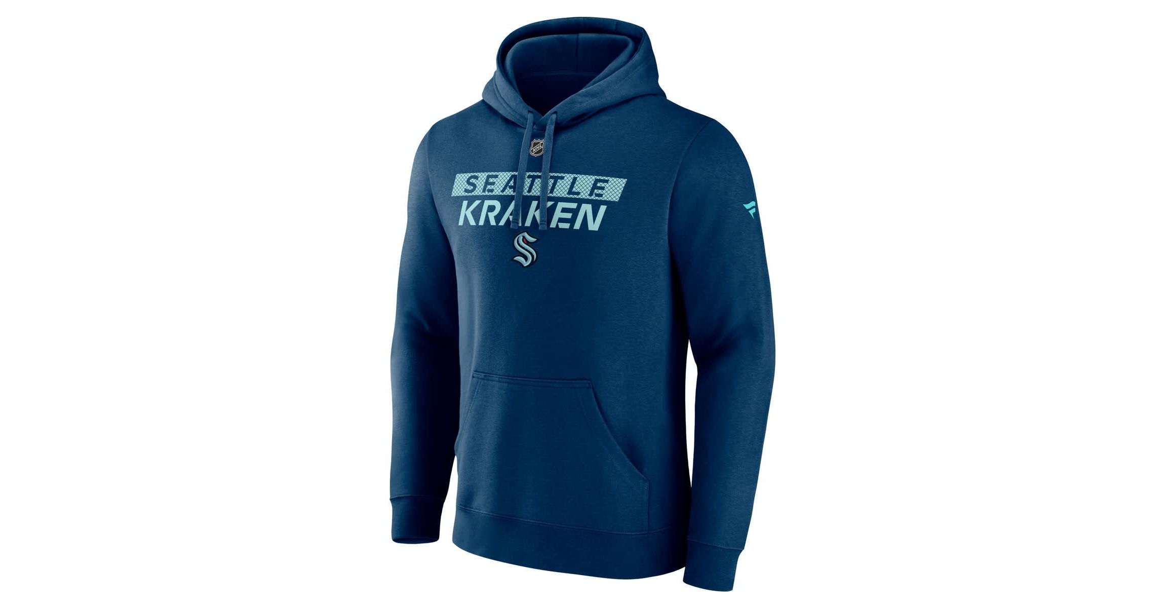 NHL Fanatics Seattle Kraken Authentic Pro Core Primary Fleece Pullover Hoodie