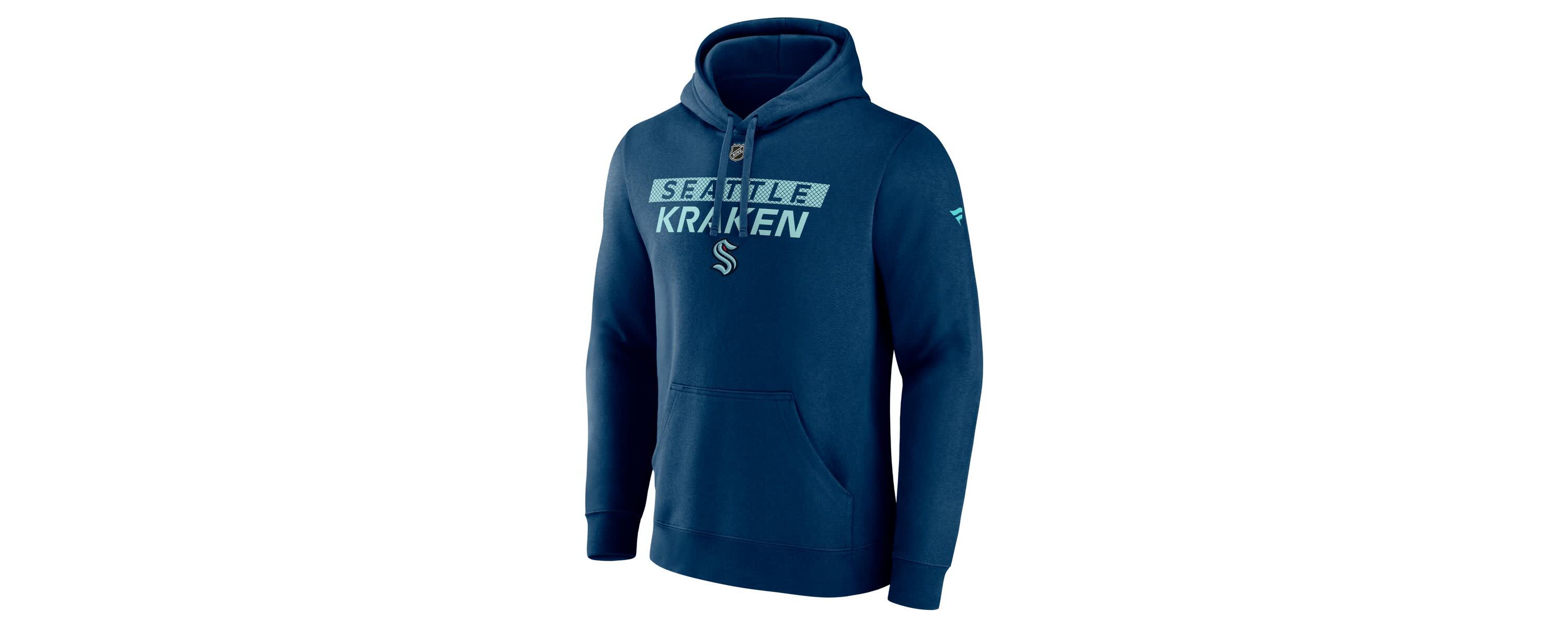 NHL Fanatics Seattle Kraken Authentic Pro Core Primary Fleece Pullover Hoodie