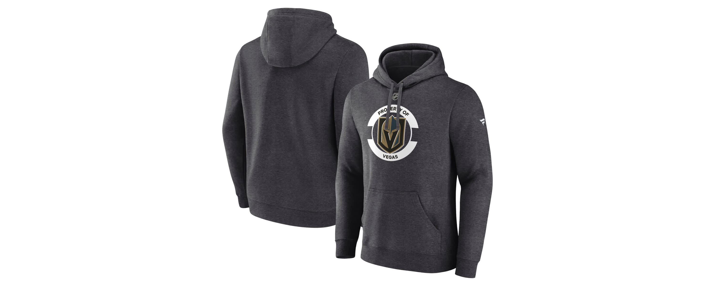 NHL Fanatics Vegas Golden Knights Authentic Pro Core Secondary Fleece Pullover Hoodie
