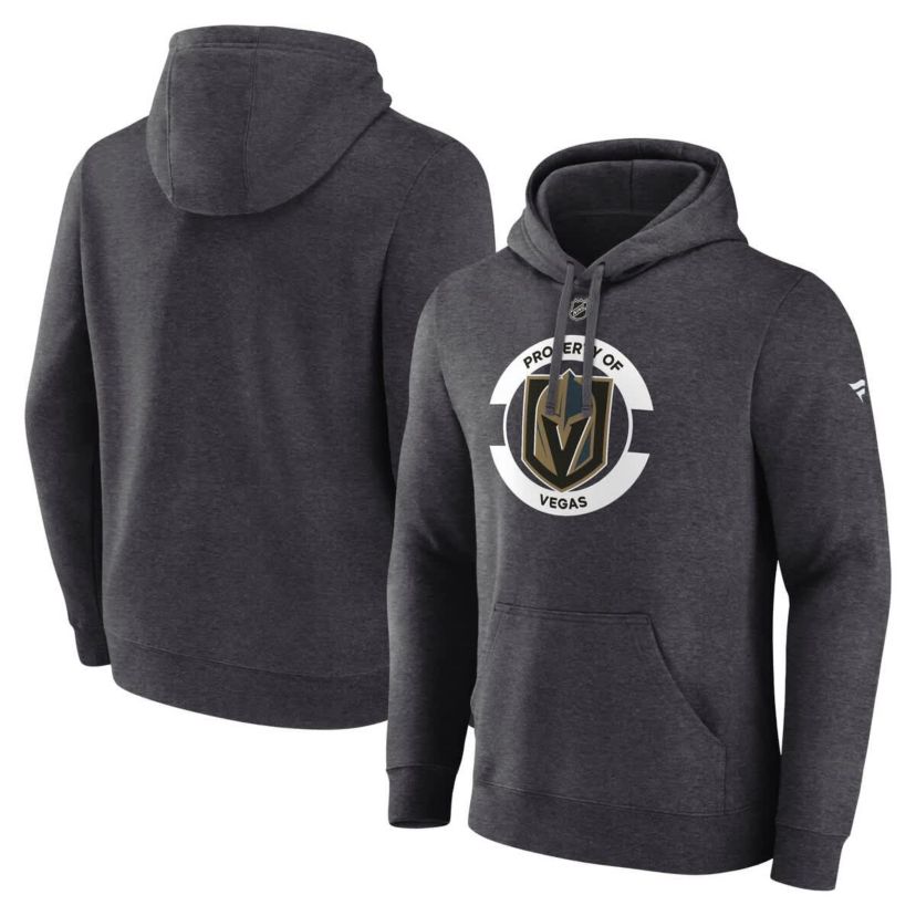 NHL Fanatics Vegas Golden Knights Authentic Pro Core Secondary Fleece Pullover Hoodie
