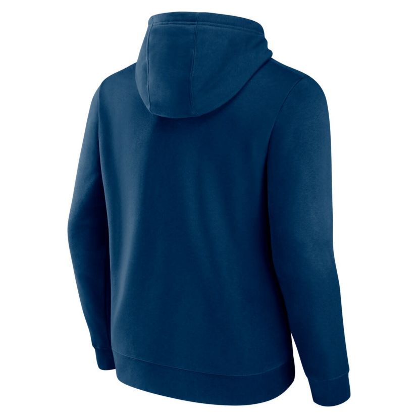 NHL Fanatics Deep Sea Seattle Kraken Authentic Pro Core Secondary Fleece Pullover Hoodie