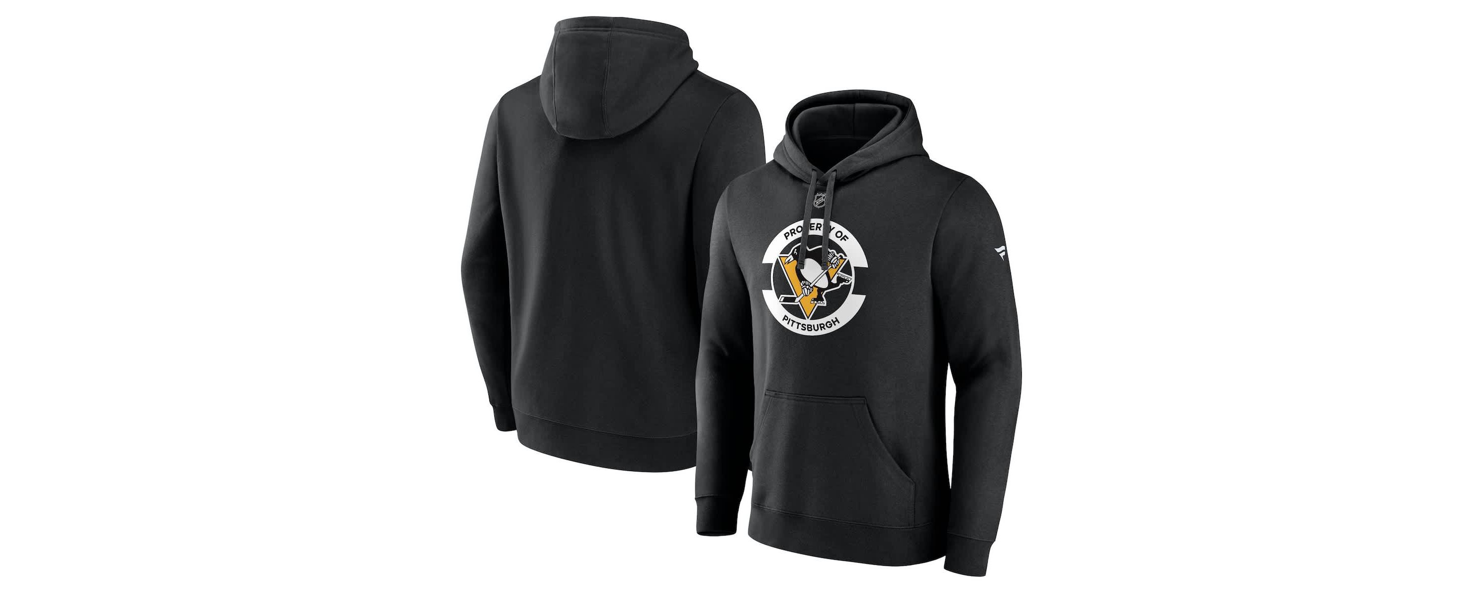 NHL Fanatics Pittsburgh Penguins Authentic Pro Core Secondary Fleece Pullover Hoodie