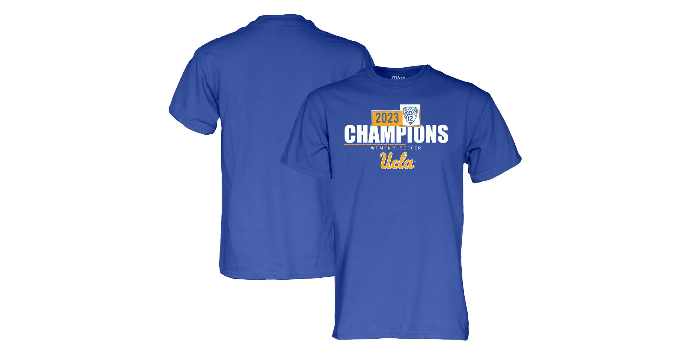 NCAA Unisex UCLA Bruins 2023 Pac-12 Soccer Regular Season s Locker Room T-Shirt