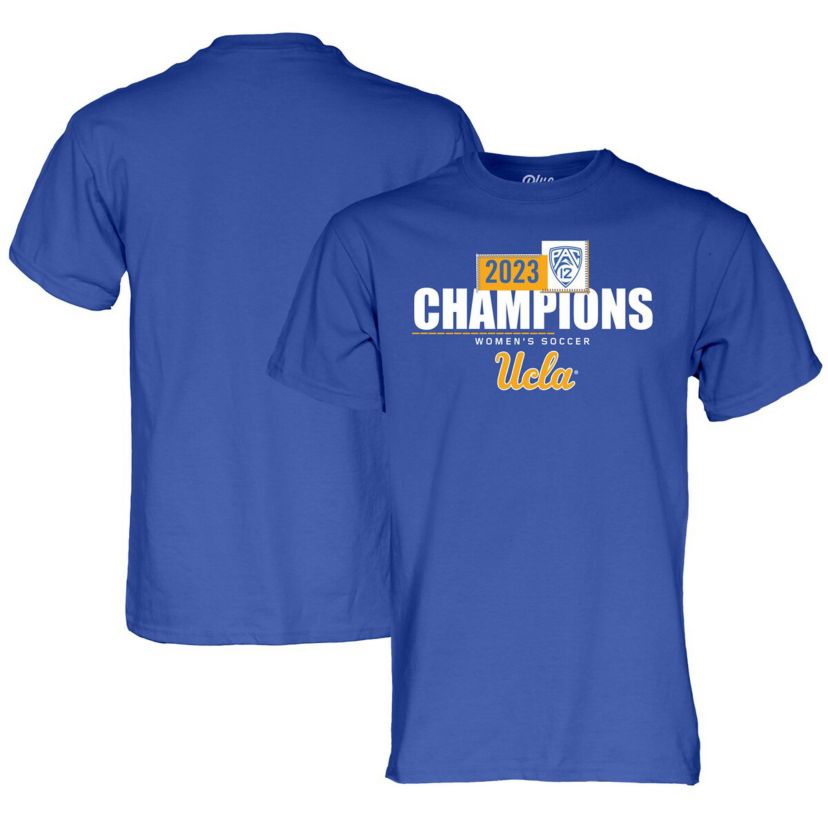 NCAA Unisex UCLA Bruins 2023 Pac-12 Soccer Regular Season s Locker Room T-Shirt