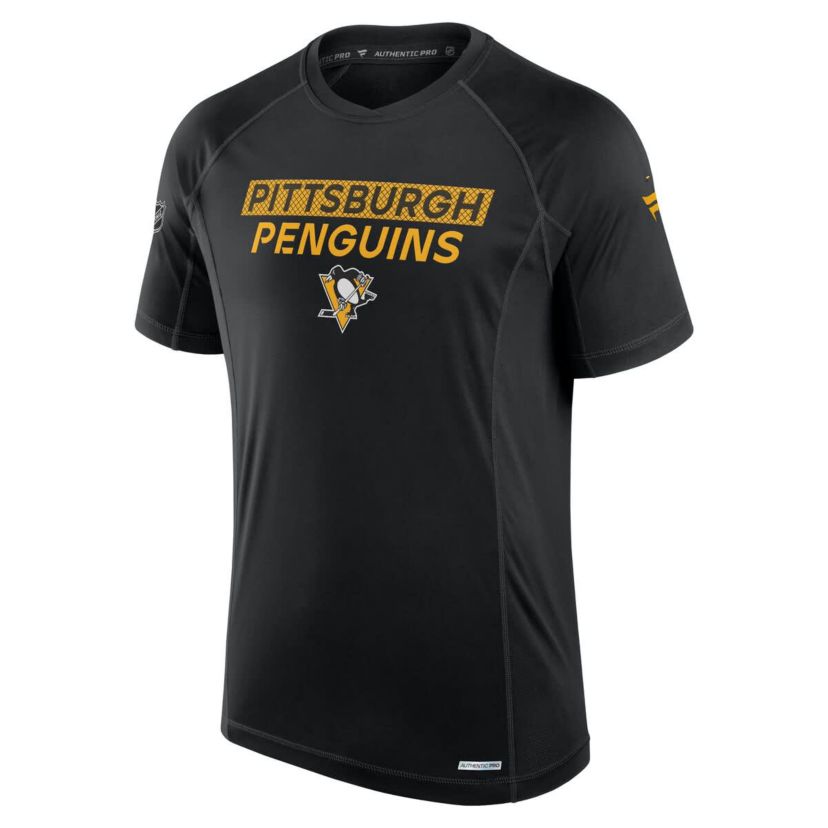 NHL Fanatics Pittsburgh Penguins Authentic Pro Rink Tech T-Shirt