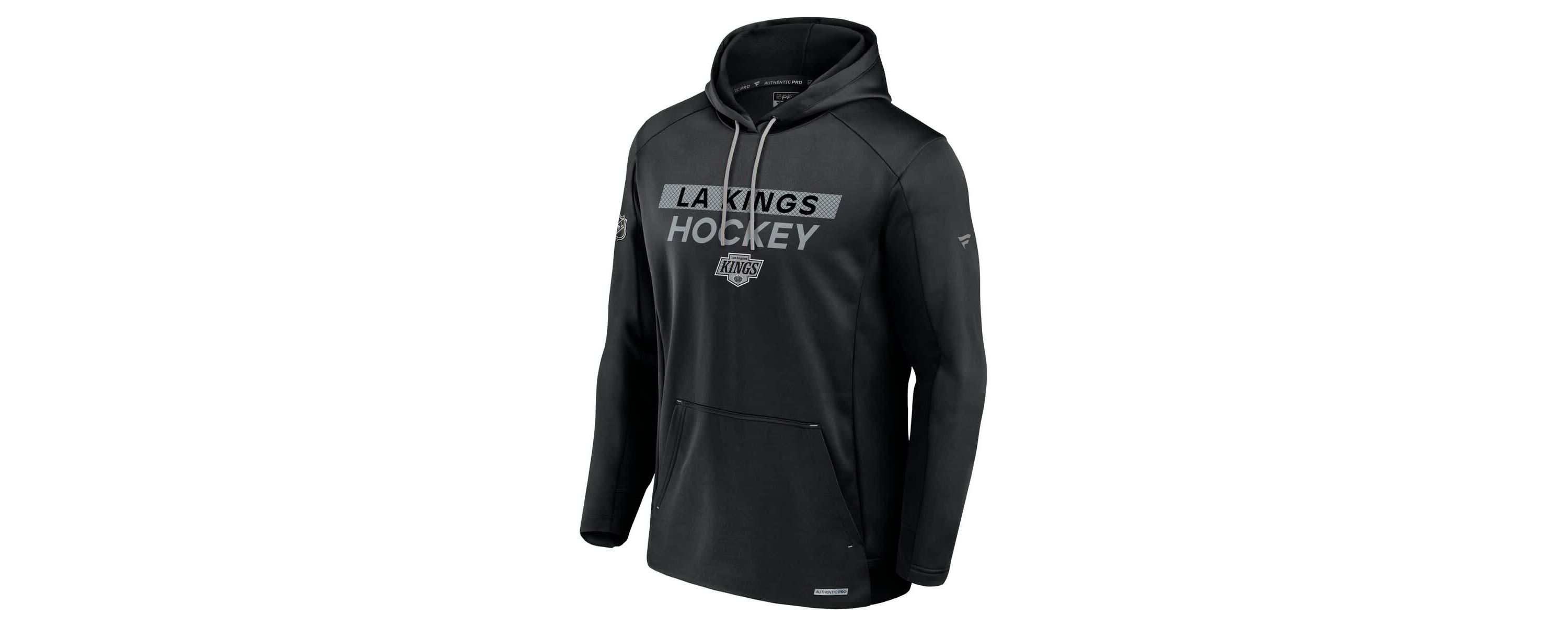 NHL Fanatics Los Angeles Kings Authentic Pro Rink Fleece Pullover Hoodie