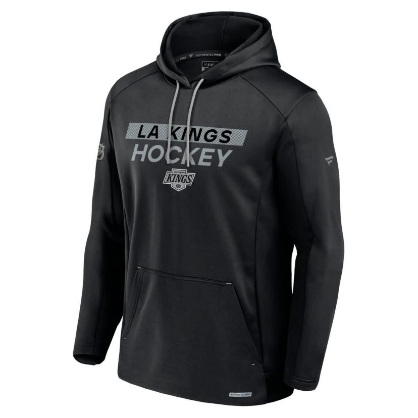 NHL Fanatics Los Angeles Kings Authentic Pro Rink Fleece Pullover Hoodie