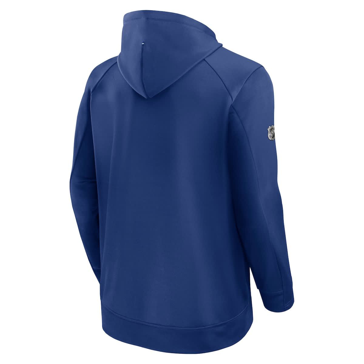 NHL Fanatics Tampa Bay Lightning Authentic Pro Rink Fleece Pullover Hoodie